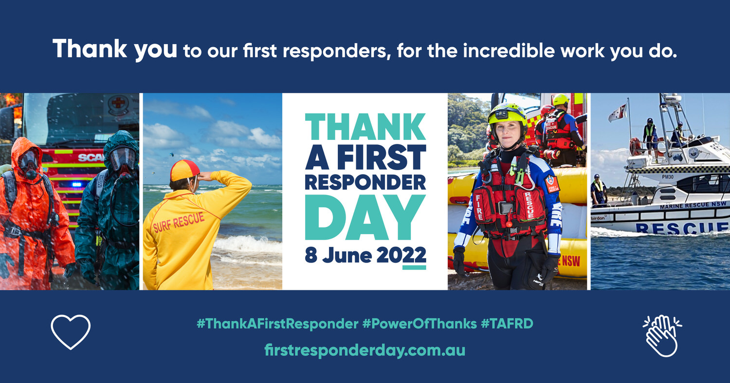 Thank a First Responder Day Marine Rescue NSW