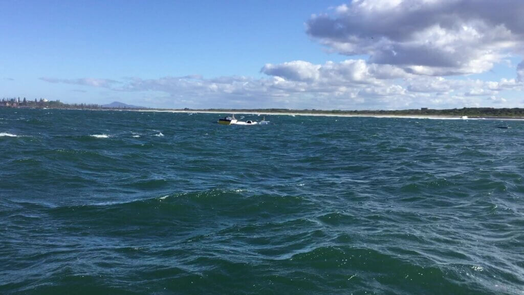 Marine Rescue Iluka Yamba crew tasked to capsized catamaran - Marine ...