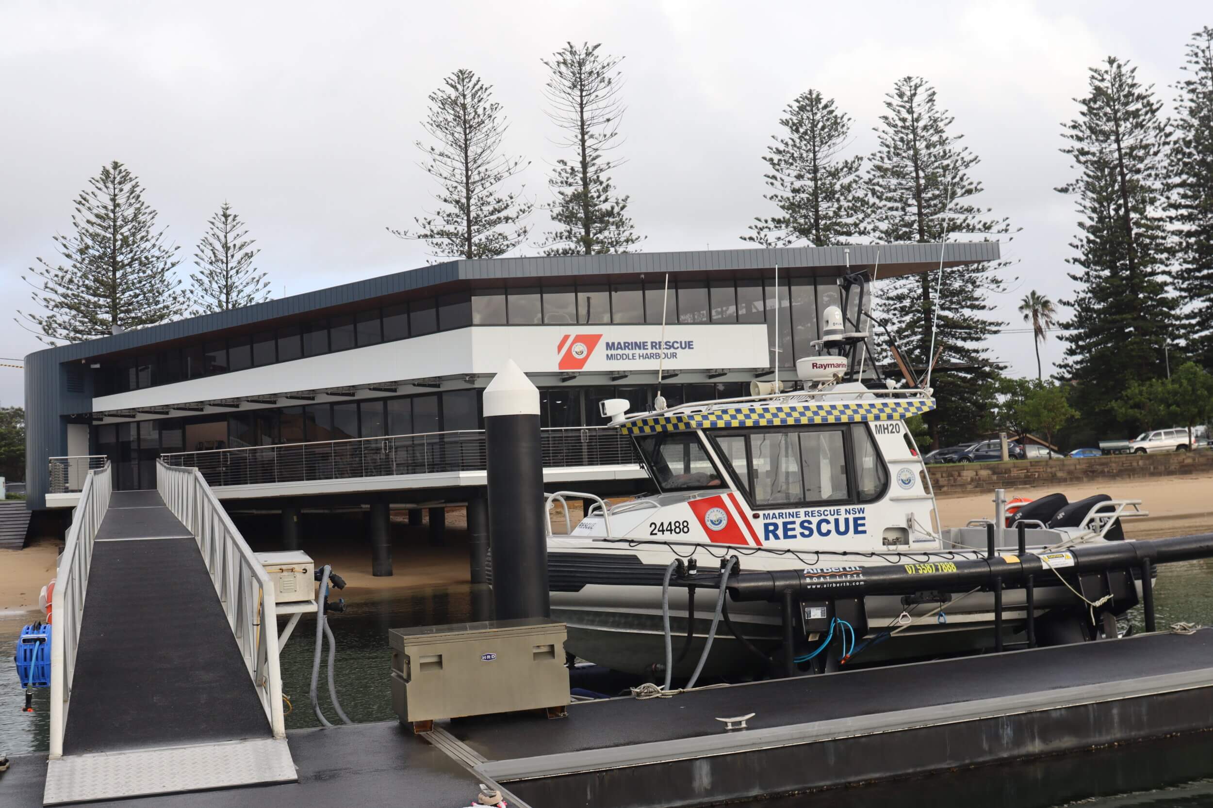 New Marine Rescue NSW base opens at Middle Harbour - Marine Rescue NSW