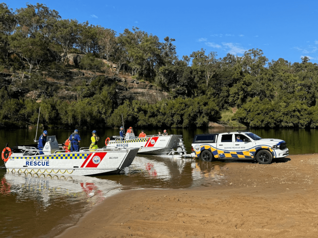 Marine Rescue Nsw Tests Flood Rescue And Support Capability During 